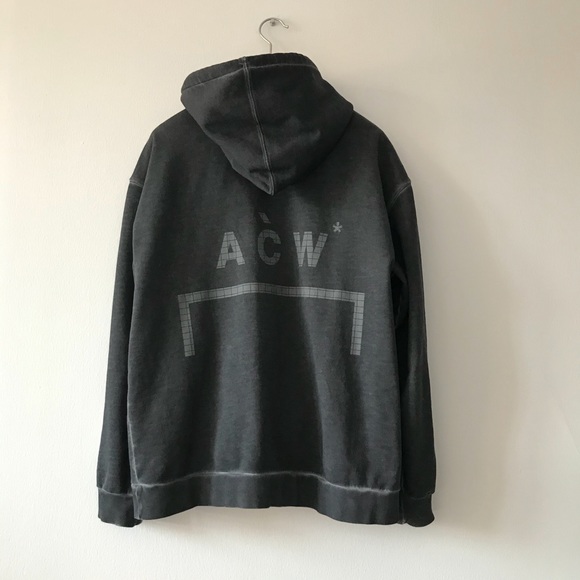 A Cold Wall ACW Grey Faded Hoodie - Picture 4 of 4